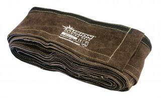 FUSION Chrome leather cable cover, 8m long - Esko