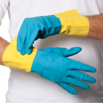 Blue Neoprene Chemical glove - Esko