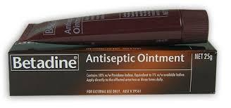 Betadine Antiseptic Cream 25g