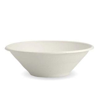 Bowl Round 32oz BioCane White - BioPak