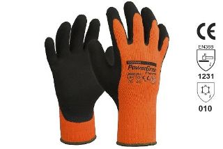 "PowerGrab Thermo" Thermal Lined Polycotton Glove, Size 7 - Esko