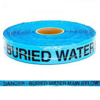Detectatape Wire Trench Tape "Danger Buried Water" - Esko