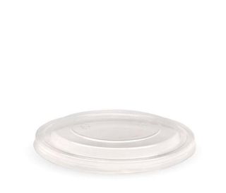 500-1,000ml Kraft BioBowl PET lid - clear - BioPak