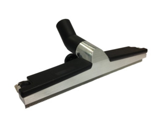 WESSEL WERK GRD370 RUBBER FLOOR TOOL 50MM X 370MM WIDE - ALUMINIUM/BLACK - Filta