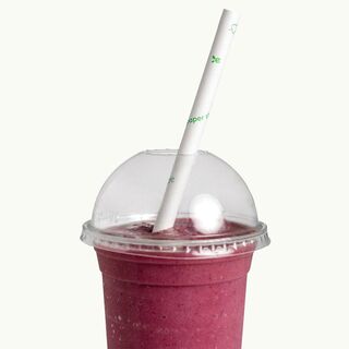 Paper Straws 10mm Jumbo White - Ecoware