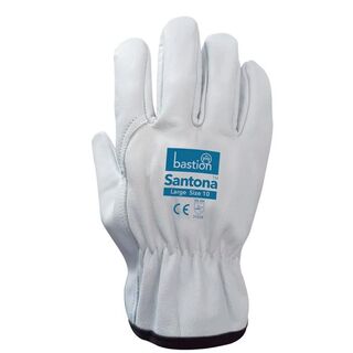 Cow Grain Natural Leather, Riggers Glove Santona X-Large - Bastion