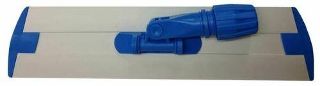 Flat Mop Head Frame - Blue, 400mm Wide