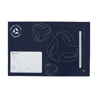 Courier Bags A4 Recycled Resealable Carton 500 - Ecobags